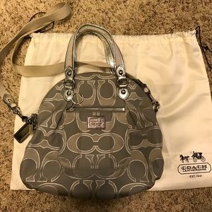 Authentic Coach Poppy Metallic Bag k1171-18709