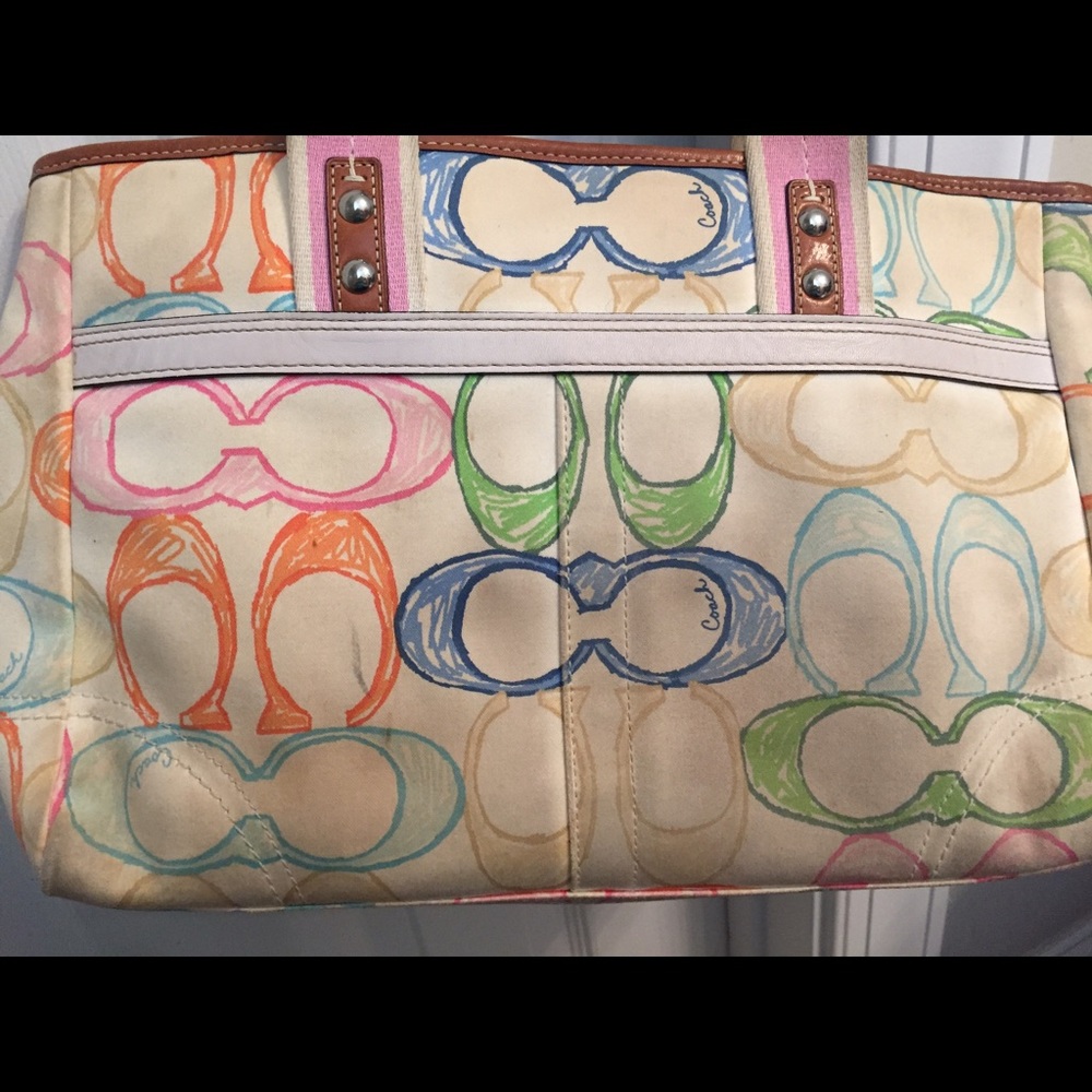 Authentic Coach Handbag - Picture 4 of 6