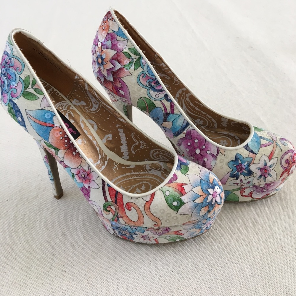 Floral Heels