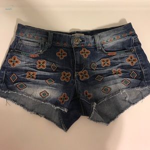 Jean shorts