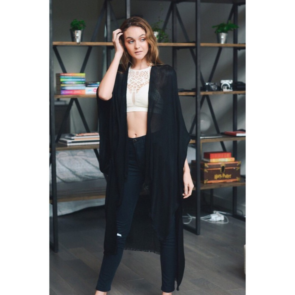 •LAST• Sweet Slendor Kimono - Blush - Picture 4 of 4