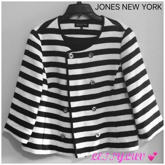 🌸JONES NEW YORK NAUTICAL JACKET🌸 - Picture 2 of 4