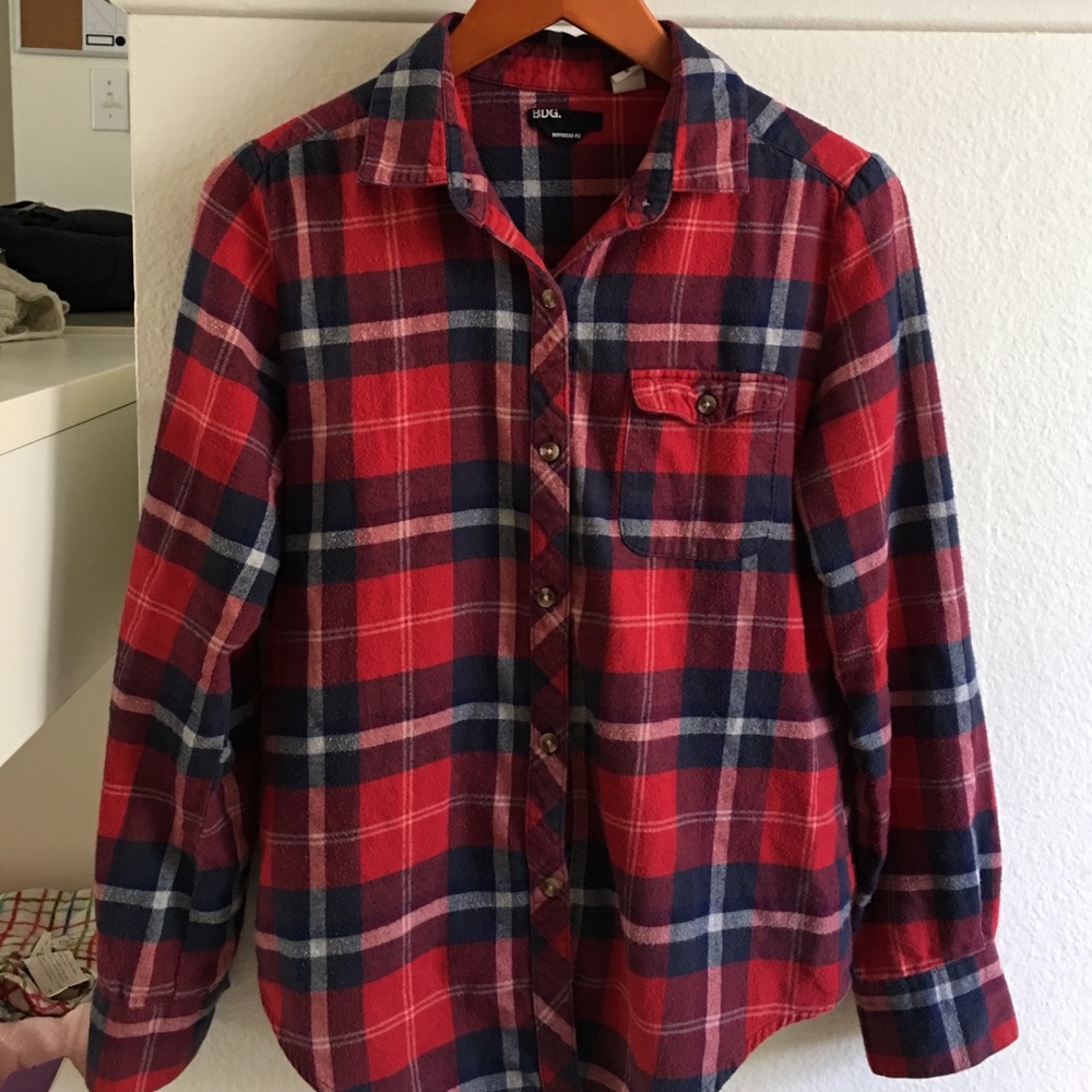 Urban Outfitter BDG Boyfriend Fit Flannel