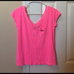 XS Hollister crop tee