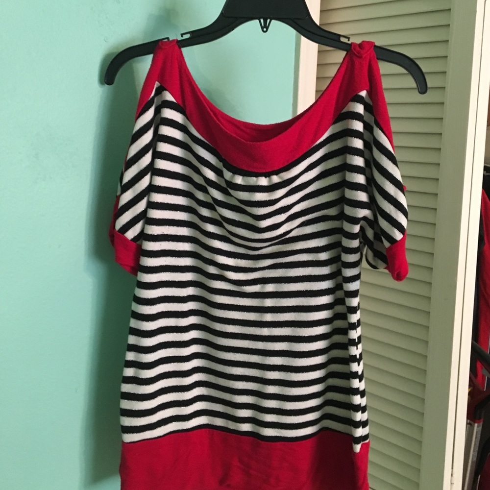 Celly K Striped Top