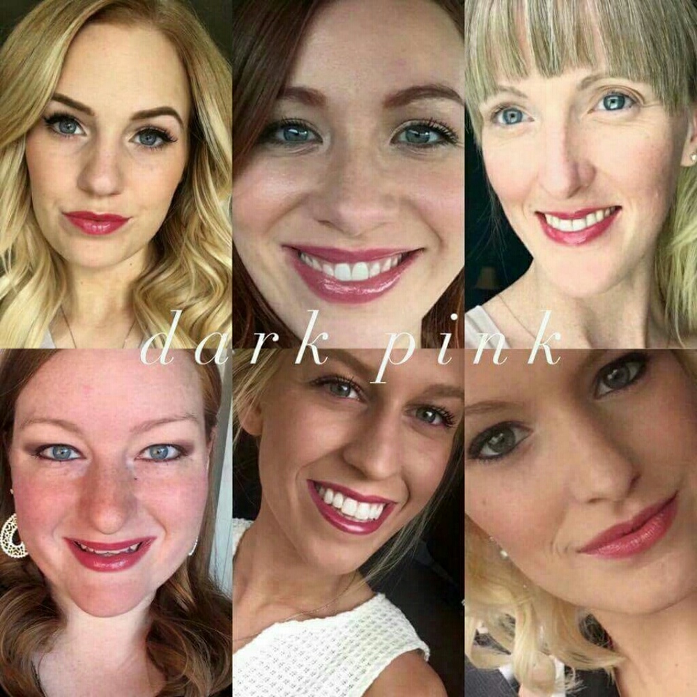 Dark pink lipsense