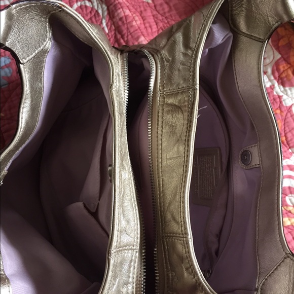 Gently used Gold Coach Purse - Picture 3 of 4