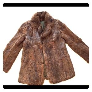 REAL fur coat