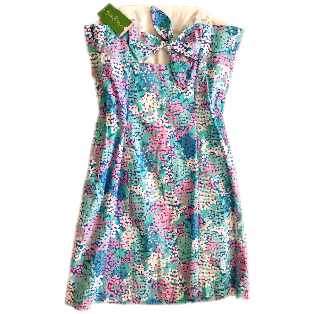 NWT ๐ Lilly Pulitzer Franco Strapless Dress - Picture 1 of 3