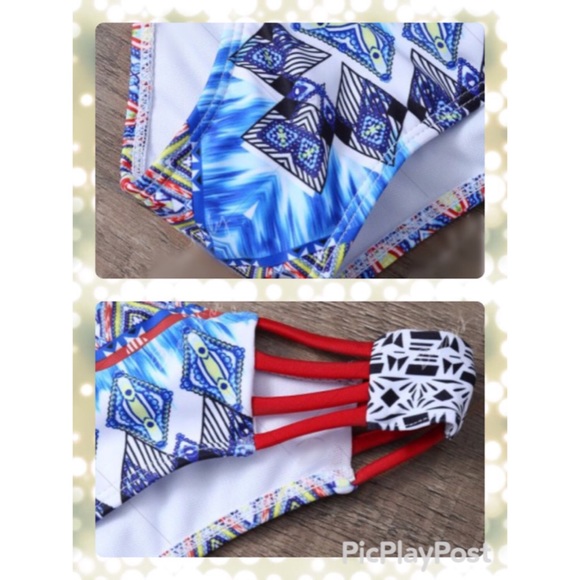 Ethnic Style Print Bikini Set - Picture 5 of 8
