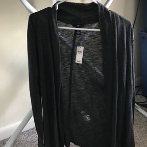 Long sleeve dark grey shirt