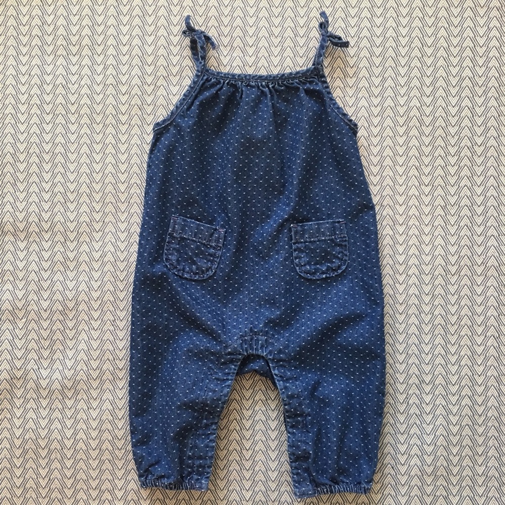 Gap Baby denim romper