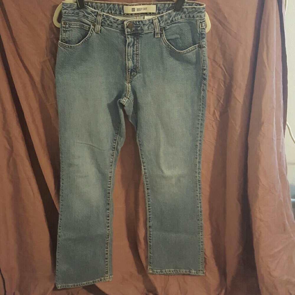 Gap boot cut jeans.  Size 8