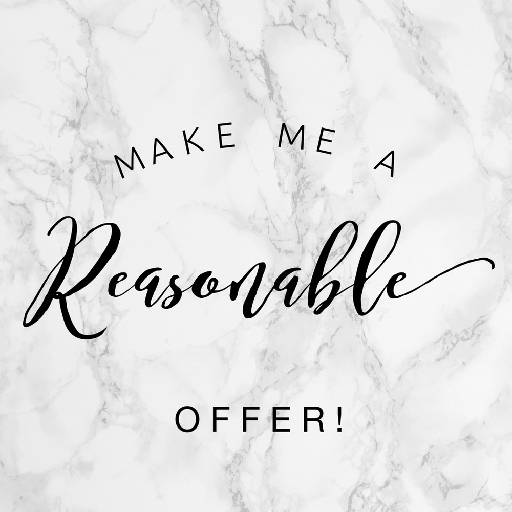 I'm open minded to offers + bundles