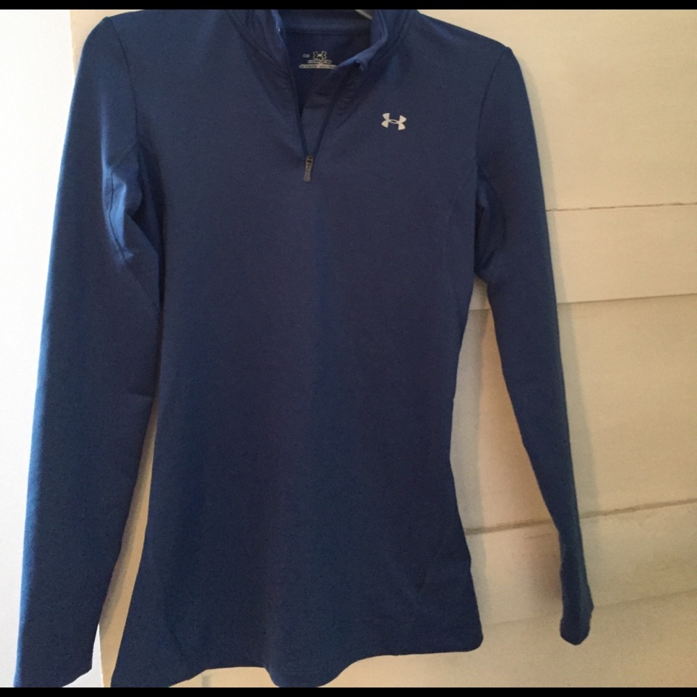 Under Armour Coldgear 1/4 zip pullover.