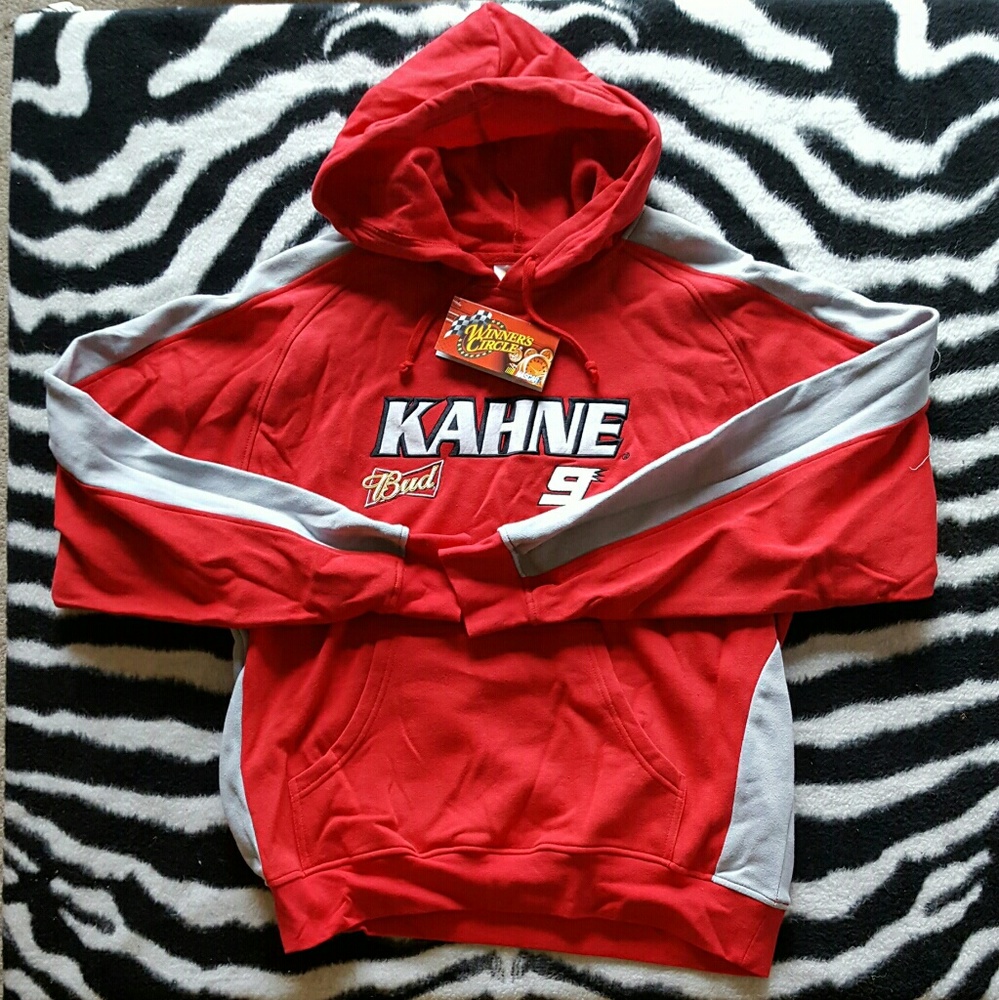 BNWT Kasey Kahne hooded sweatshirt