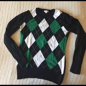 Merona Argyle Sweater