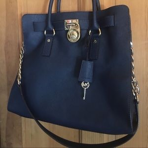Michael Kors Hamilton Navy large