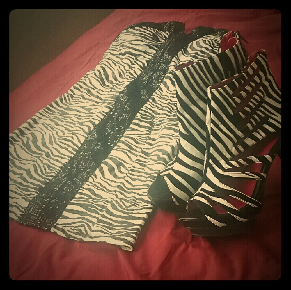 SEXY Club Dress  *Glamorous*  Zebra print