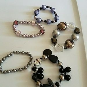 Stretchy bracelet bundle