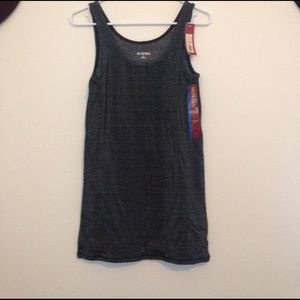 NWT tank shark grey with shimmer