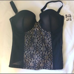 {Jessica Simpson} Black Corset