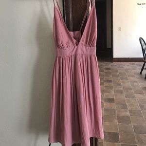 FOREVER 21 dusty pink dress