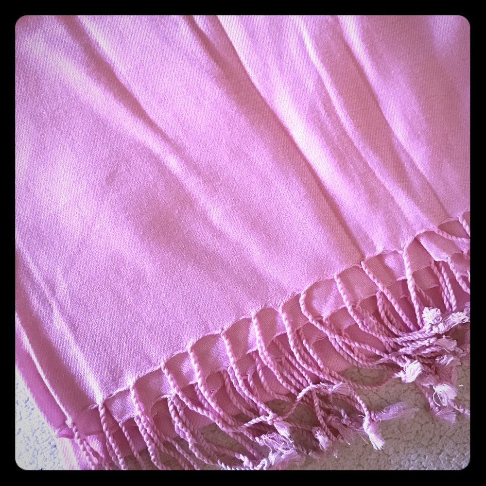 Pink Wrap Scarf