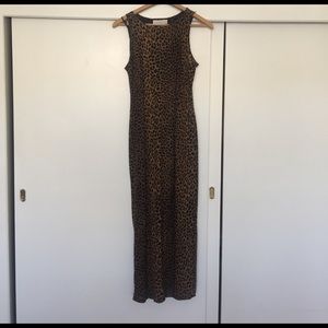 Cheetah maxi dress - RARE