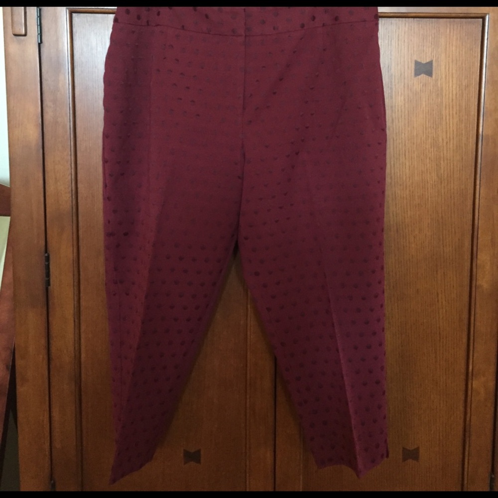 Talbots- 18W - Monochromatic polka dots -EUC!