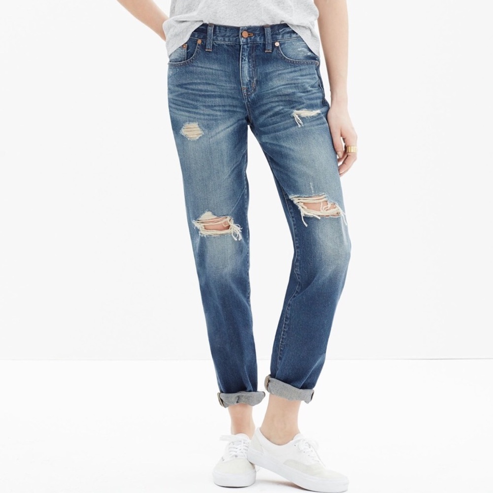 || Madewell || The Bojean Torn Up Edition Slouchy