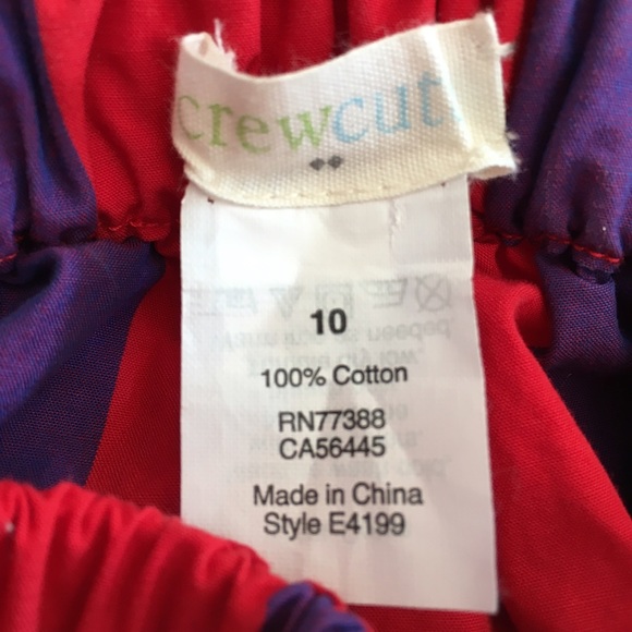 SOLD ON EBAY Girls Crewcuts Red Blue Plaid Skirt - Picture 5 of 6