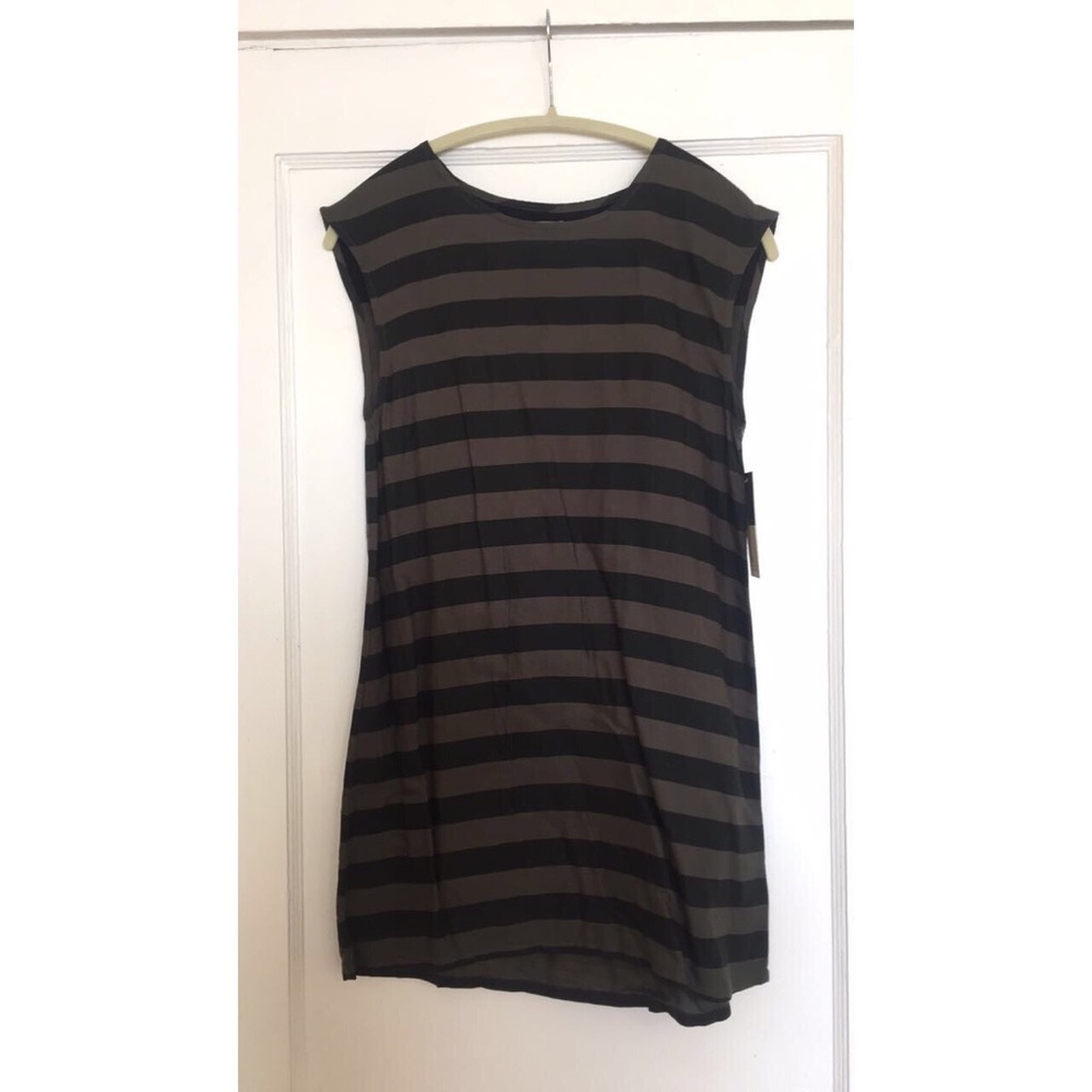 RVCA Cut-Out Back Striped Dress
