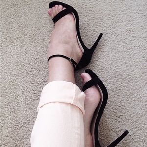 Suede Express Runway Sandal