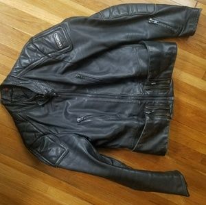 Vintage Leather motorbike jacket