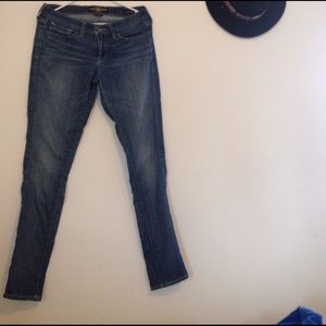Lucky mid rise jeans good condition