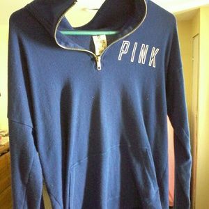 NY GIANTS pullover quarter zip up