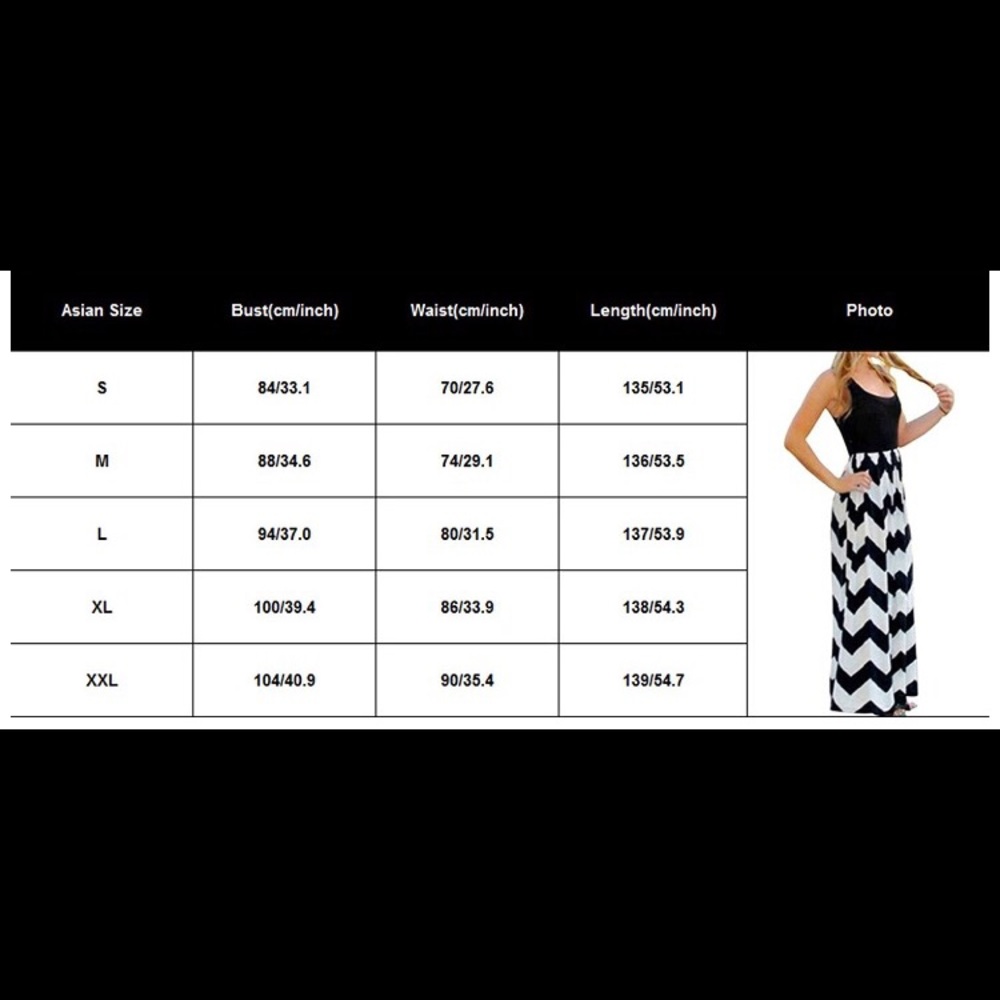 LAST 1 XXL🚨Zigzag Maxi Dress - Picture 3 of 4