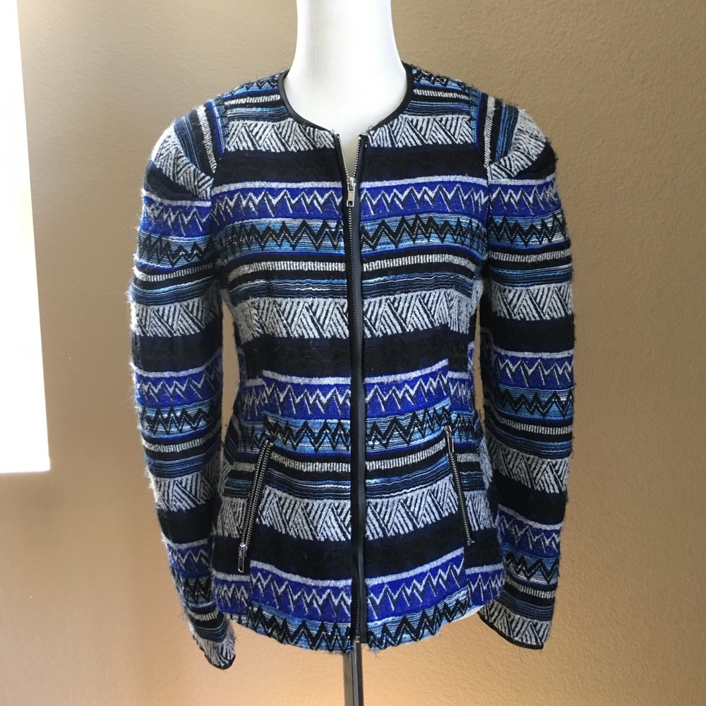 Bar Ii Unique Jacket With Pattern. - image 1