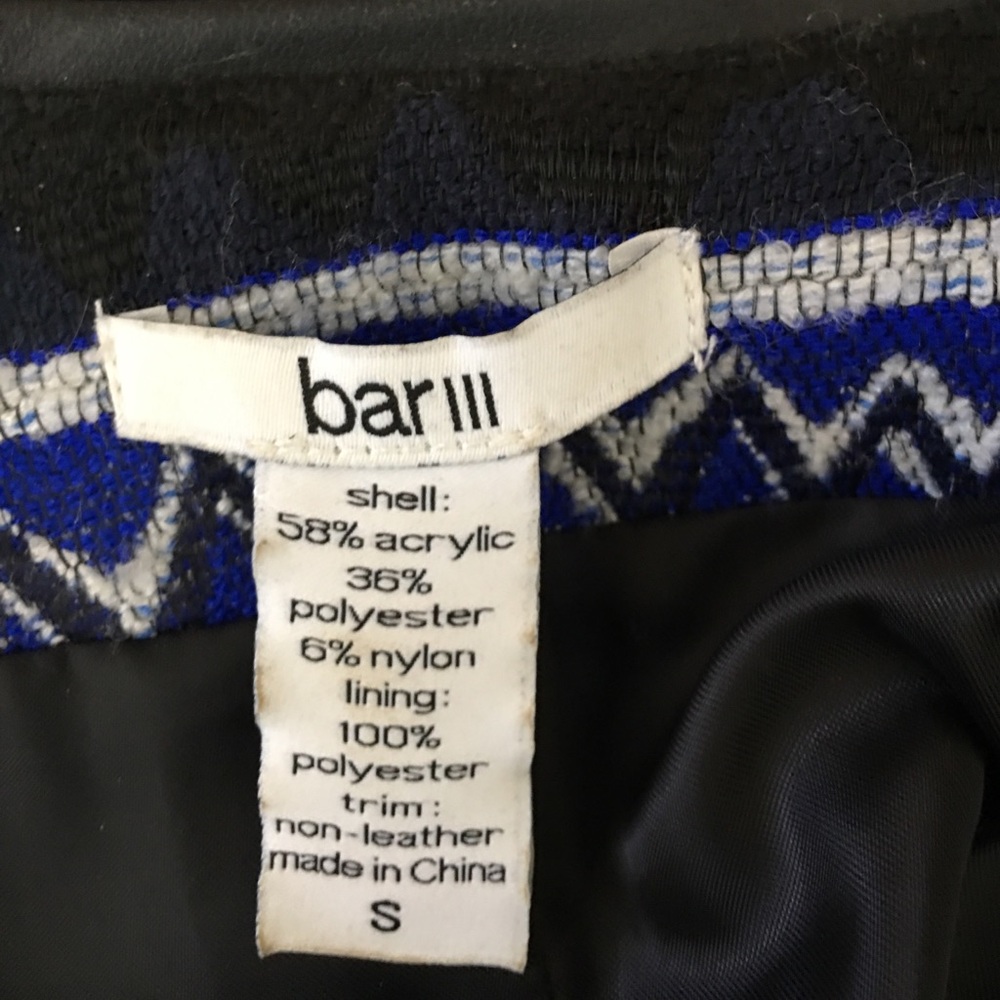 Bar Ii Unique Jacket With Pattern. - image 4