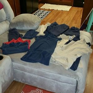 Girls uniform lot sz 10 just pants,leggings,jumper