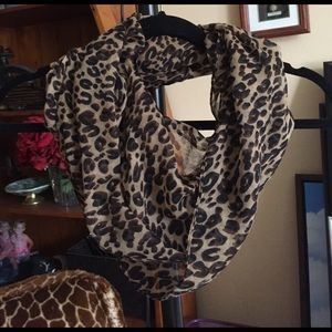 Cheetah Print Scarf