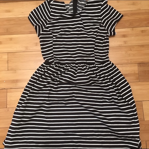 Peter Som For Deisgn Nation Striped Dress - Picture 1 of 4