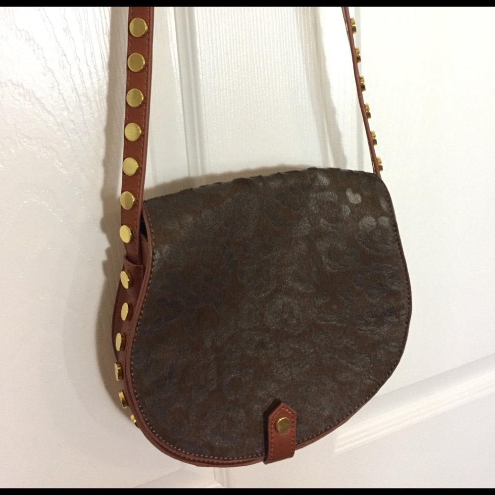 Leopard Print Calf Hair bag