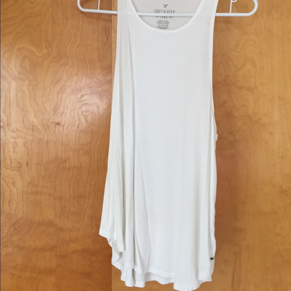 White soft & sexy tank