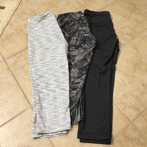 Yoga workout crops