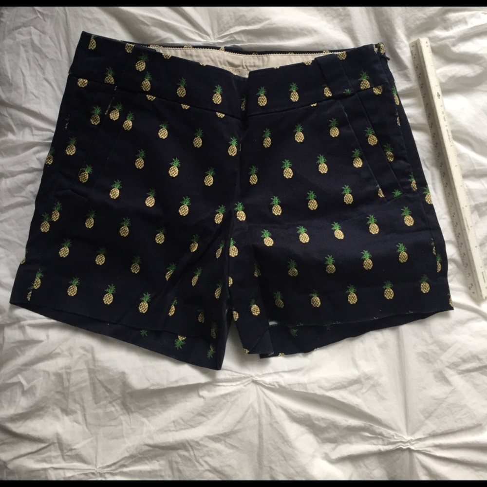 JCrew Pineapple Shorts 🍍