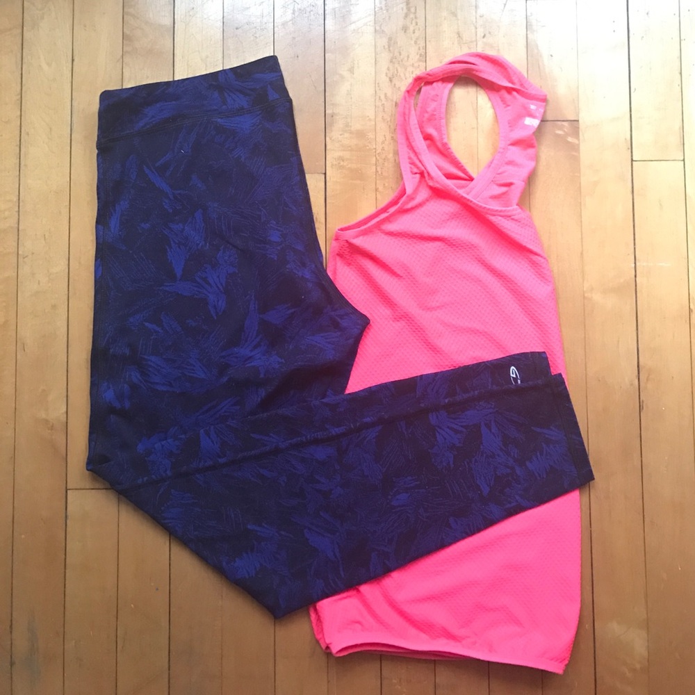 C9 Blue Pattern Leggings