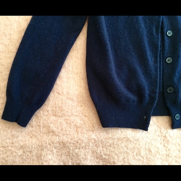 SOLD ON EBAY Girls Crewcuts Navy Cardigan w/ Star - Picture 2 of 7