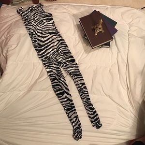 zebra dance costume